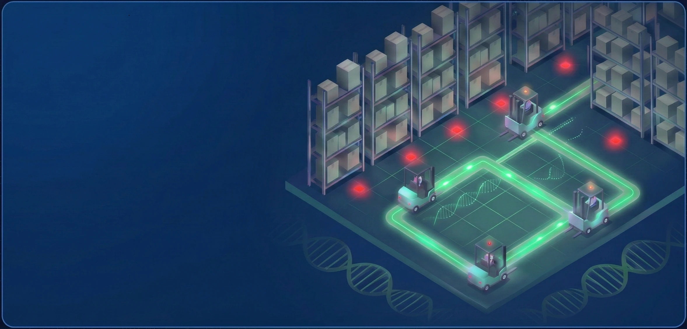 Wizualizacja optymalizacji magazynu i logistyki