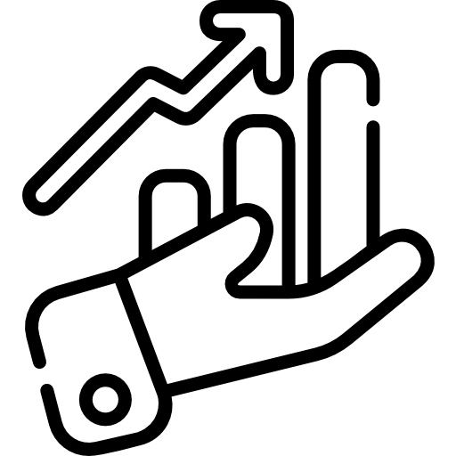 Ikona sprzedaży i planowania